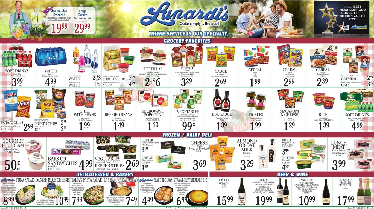 Weekly ad Lunardi's Market 04/26/2022 - 05/02/2022