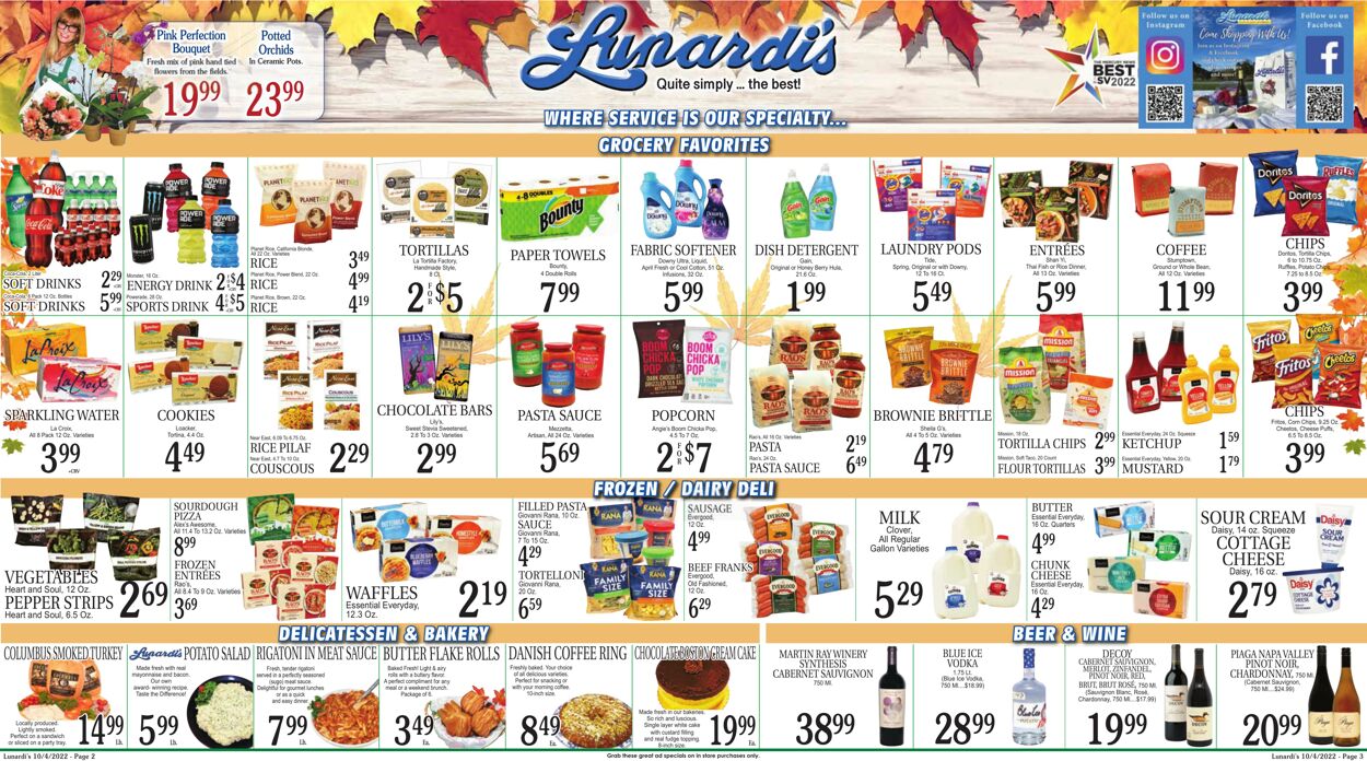Weekly ad Lunardi's Market 10/05/2022 - 10/11/2022