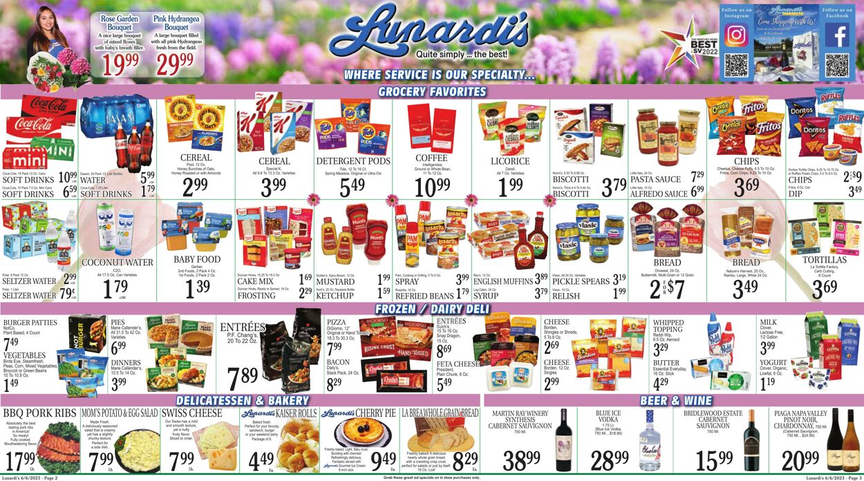 Weekly ad Lunardi's Market 06/06/2023 - 06/12/2023