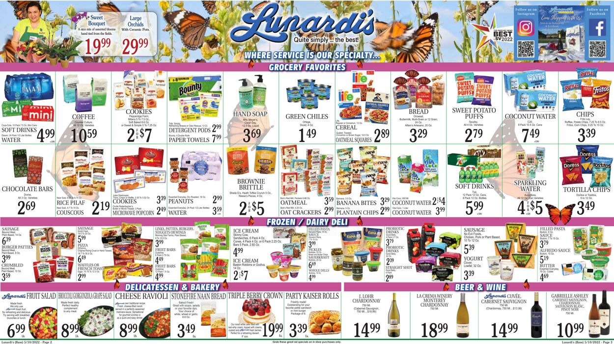 Weekly ad Lunardi's Market 05/10/2022 - 05/16/2022