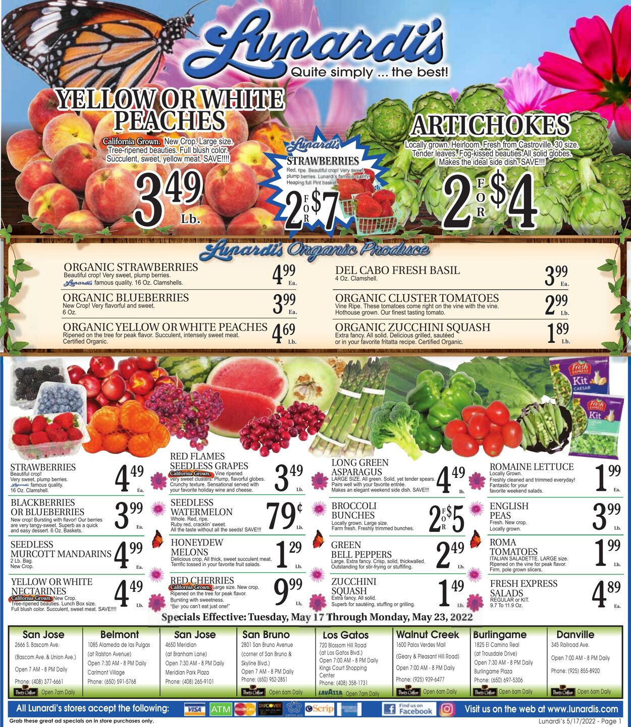 Weekly ad Lunardi's Market 05/17/2022 - 05/23/2022
