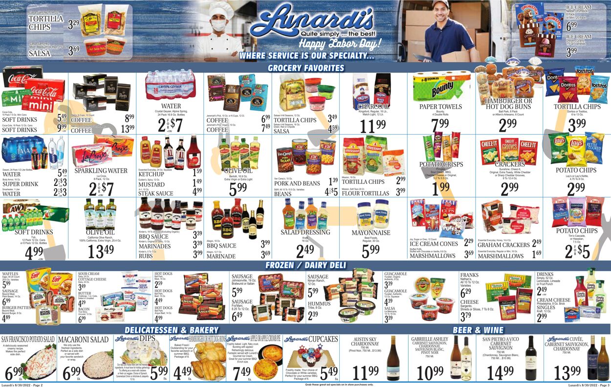 Weekly ad Lunardi's Market 08/30/2022 - 09/05/2022