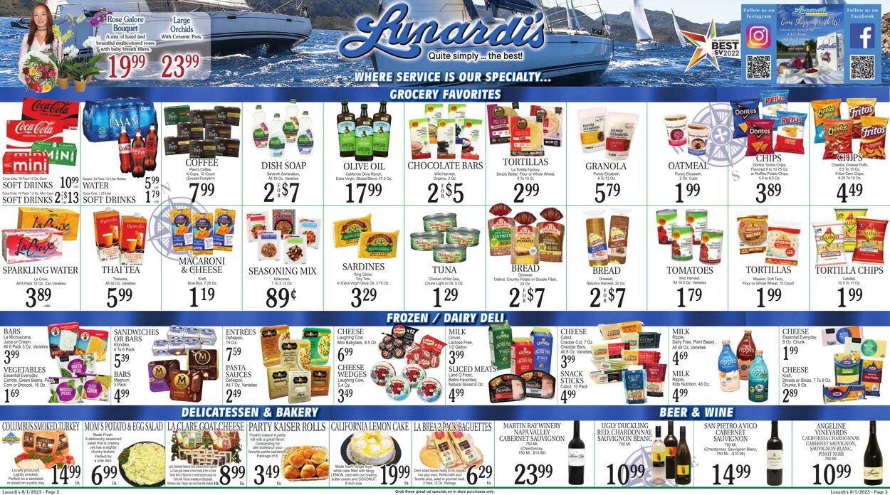 Weekly ad Lunardi's Market 08/01/2023 - 08/07/2023