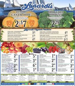Weekly ad Lunardi's Market 08/15/2023 - 08/21/2023