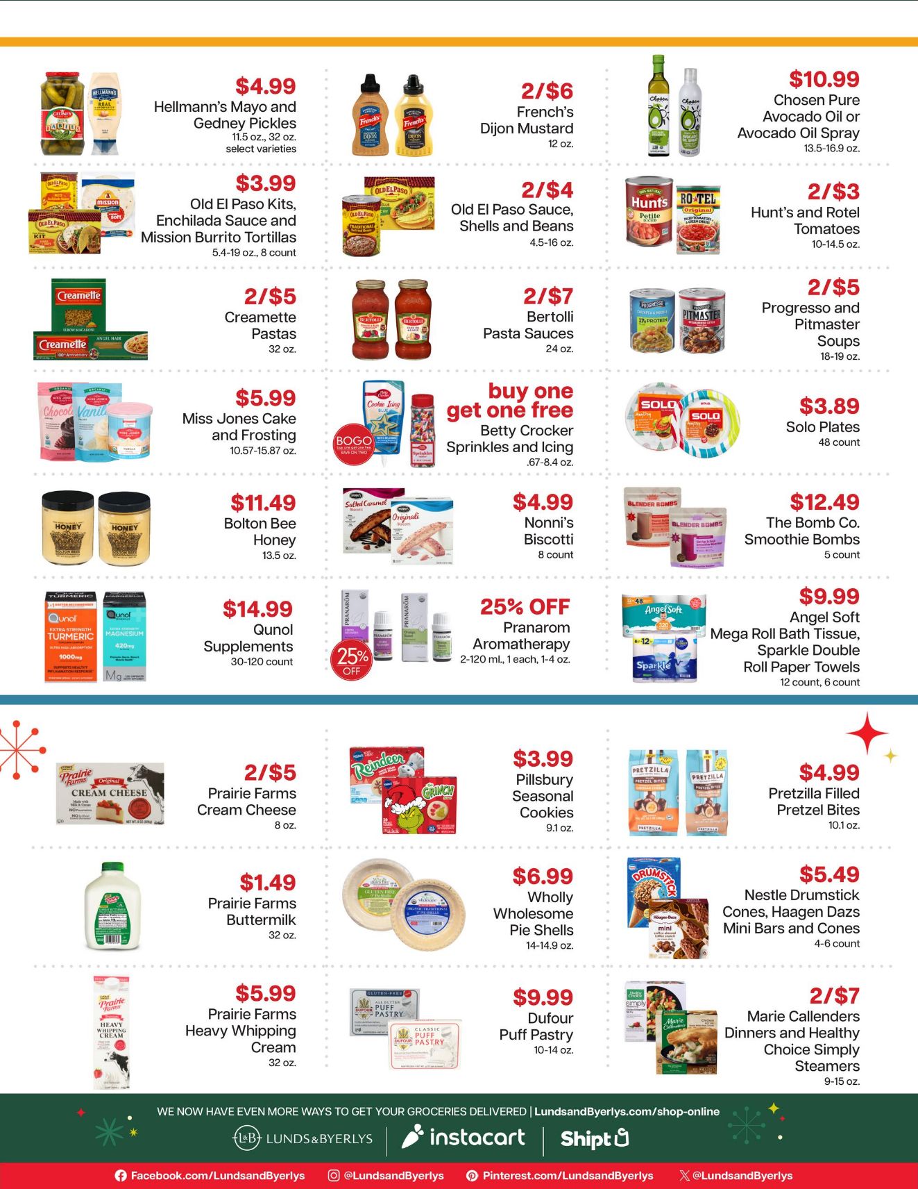 Weekly ad Lunds & Byerlys 12/09/2025 - 12/23/2025