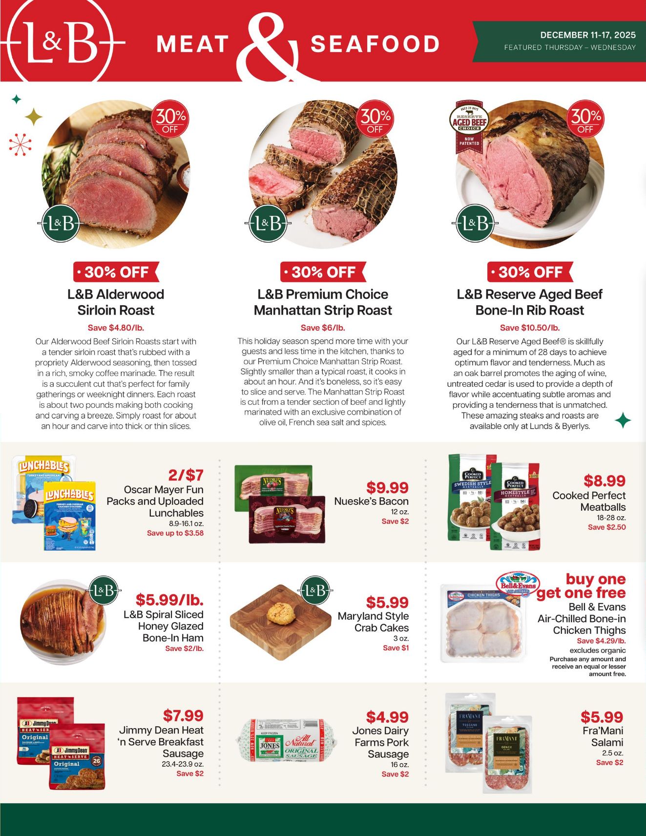 Weekly ad Lunds & Byerlys 12/11/2025 - 12/25/2025