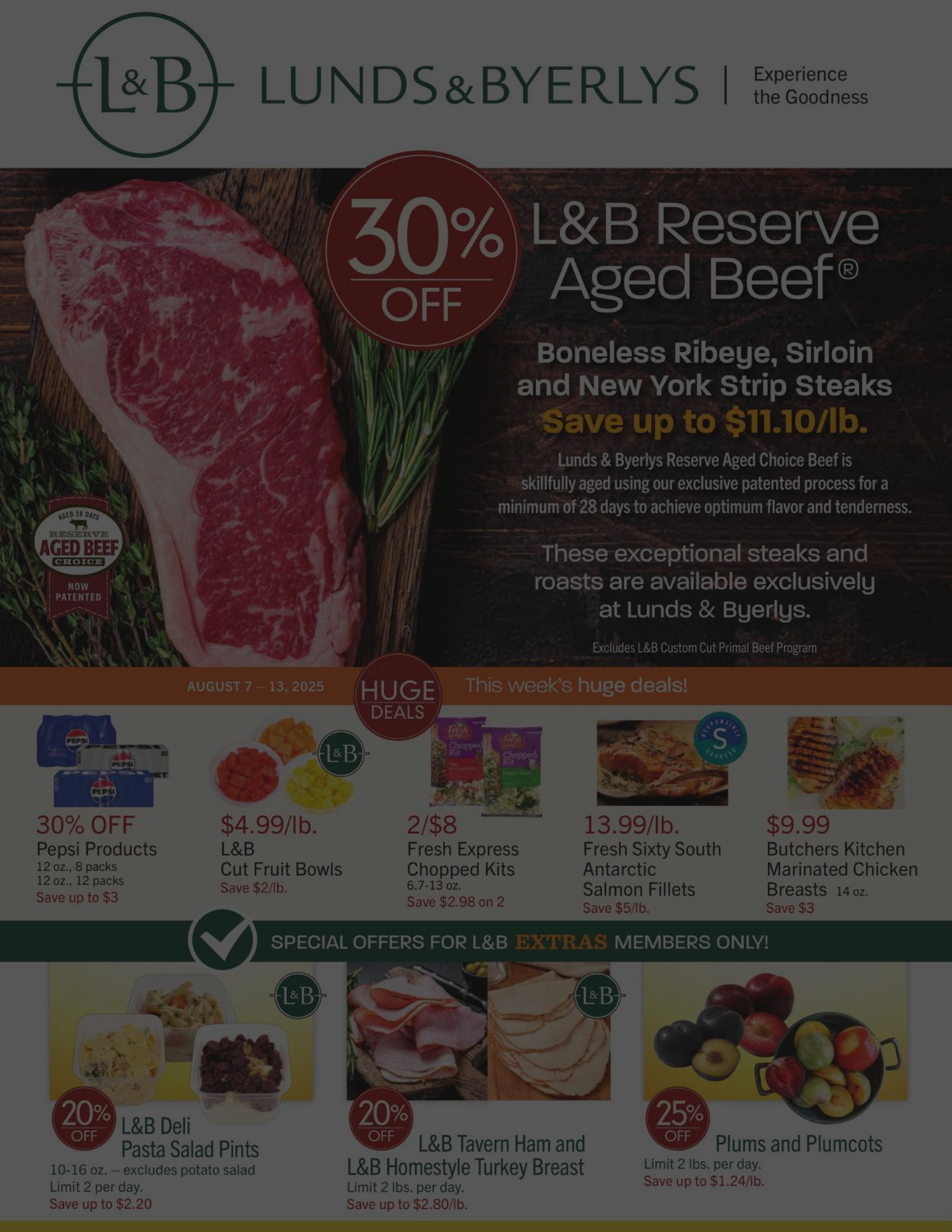 Weekly ad Lunds & Byerlys 08/07/2025 - 08/21/2025