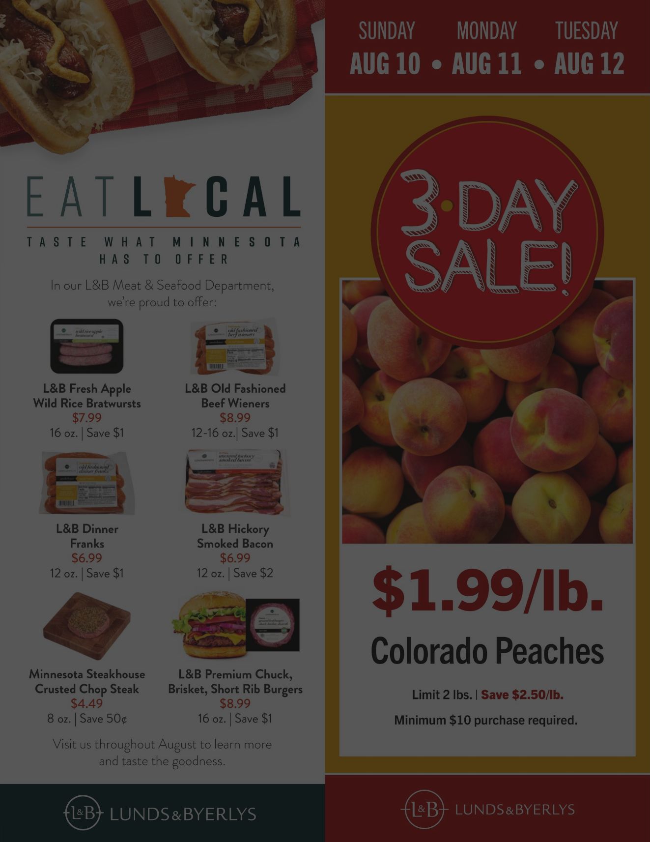 Weekly ad Lunds & Byerlys 08/07/2025 - 08/21/2025
