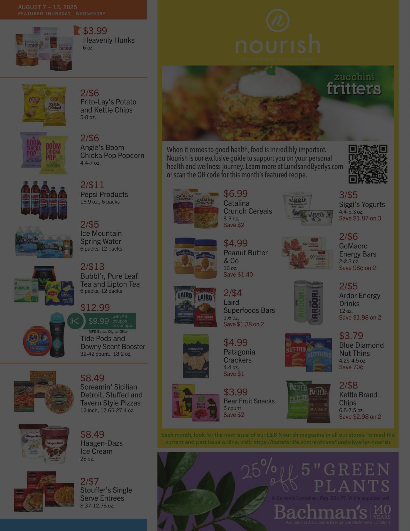 Weekly ad Lunds & Byerlys 08/07/2025 - 08/21/2025