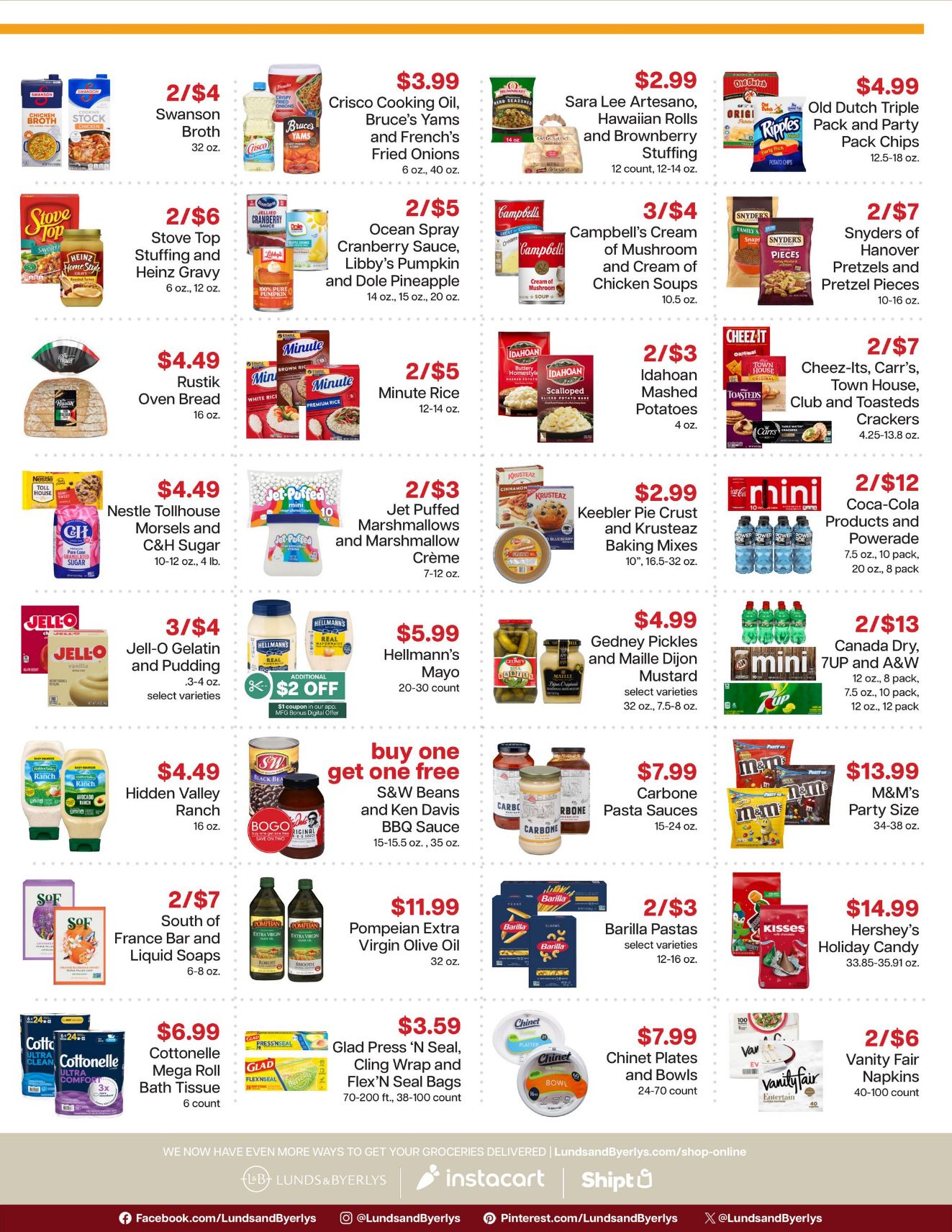 Weekly ad Lunds & Byerlys 11/24/2025 - 12/01/2025