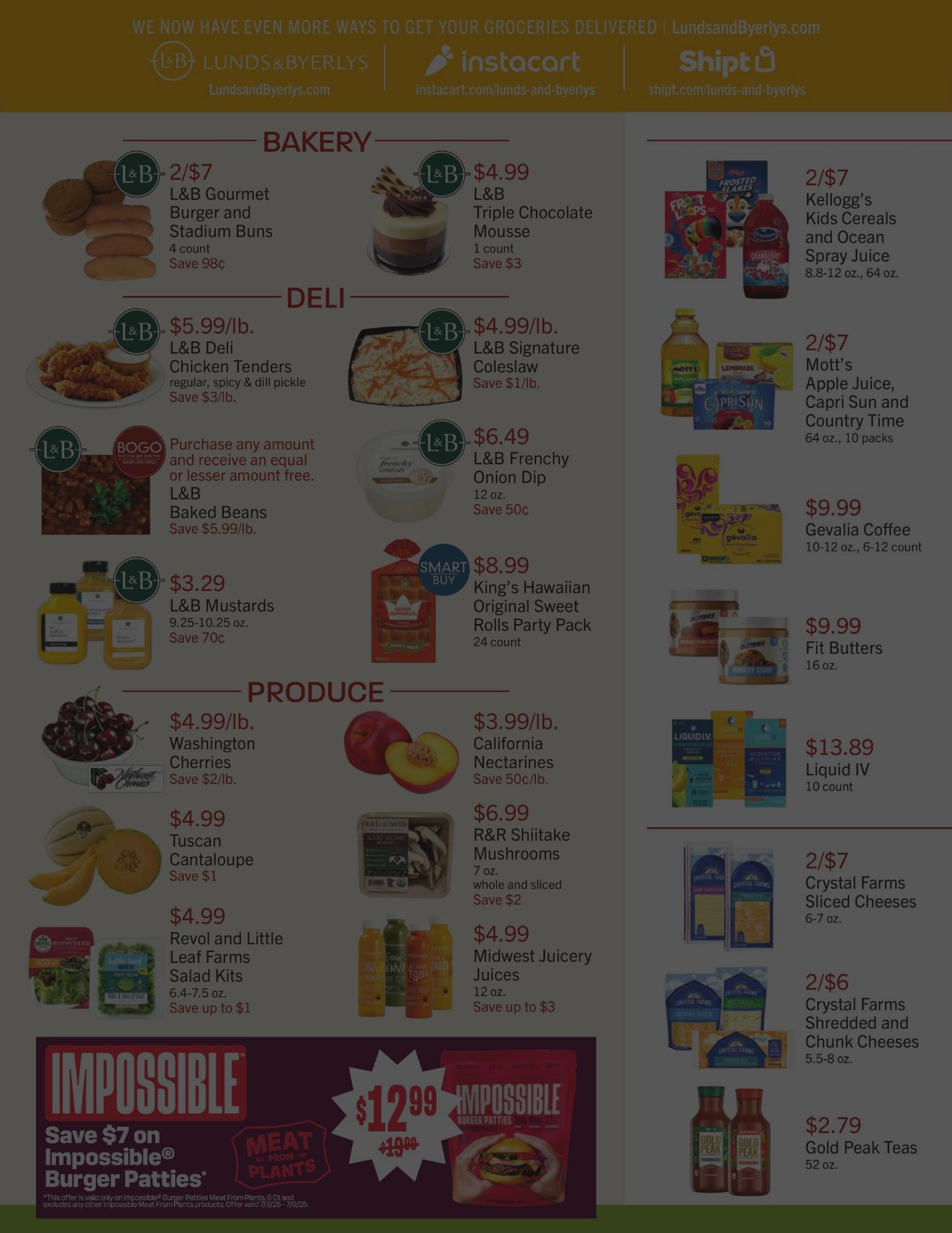 Weekly ad Lunds & Byerlys 07/10/2025 - 07/24/2025
