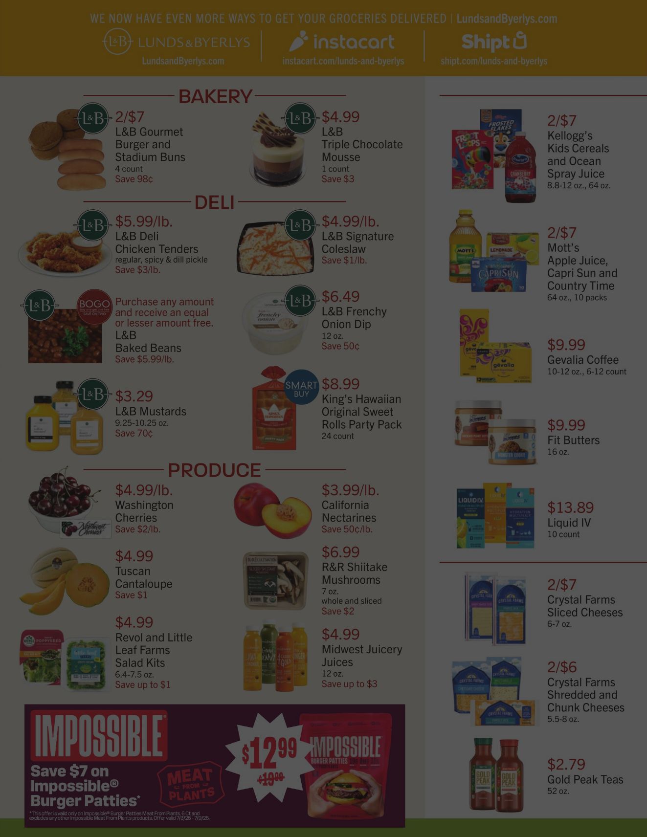 Weekly ad Lunds & Byerlys 07/03/2025 - 07/17/2025