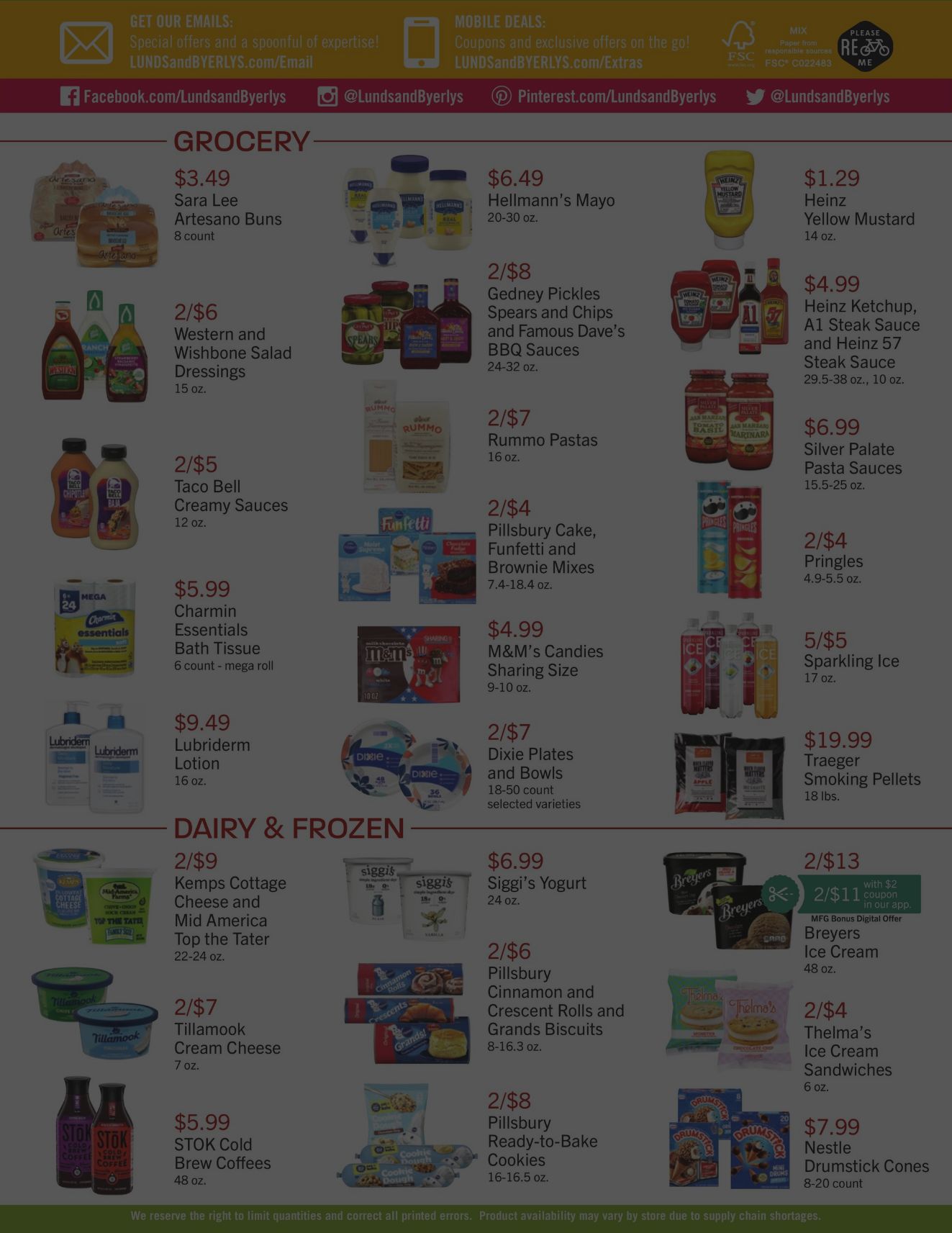 Weekly ad Lunds & Byerlys 07/03/2025 - 07/17/2025