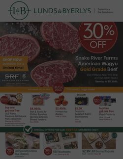 Weekly ad Lunds & Byerlys 12/18/2025 - 01/01/2026