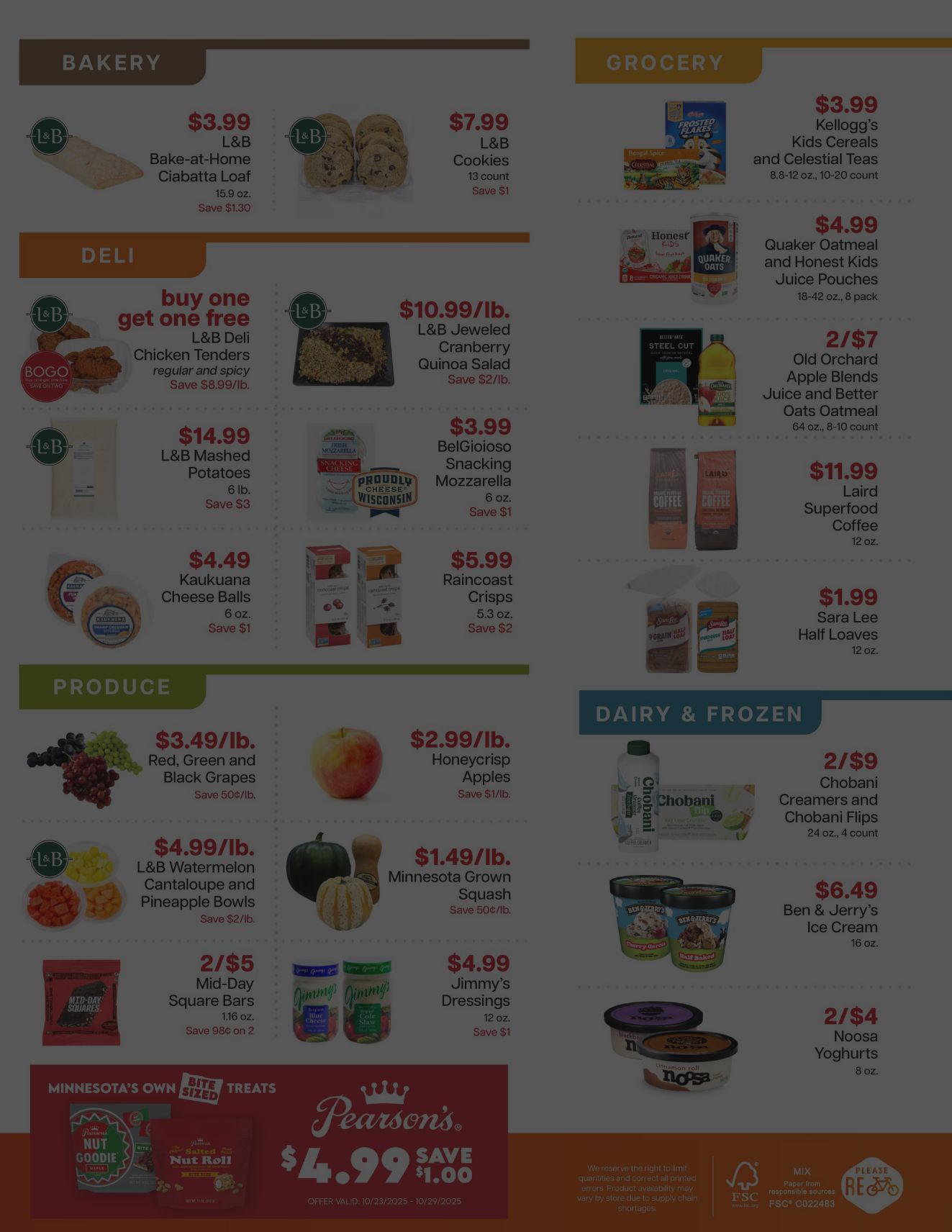 Weekly ad Lunds & Byerlys 10/23/2025 - 11/06/2025