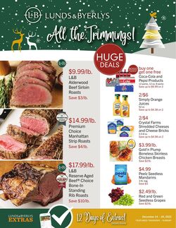 Weekly ad Lunds & Byerlys 12/14/2023 - 12/24/2023