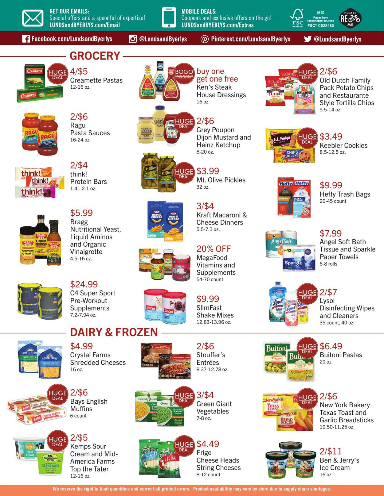 Weekly ad Lunds & Byerlys 01/18/2024 - 01/24/2024