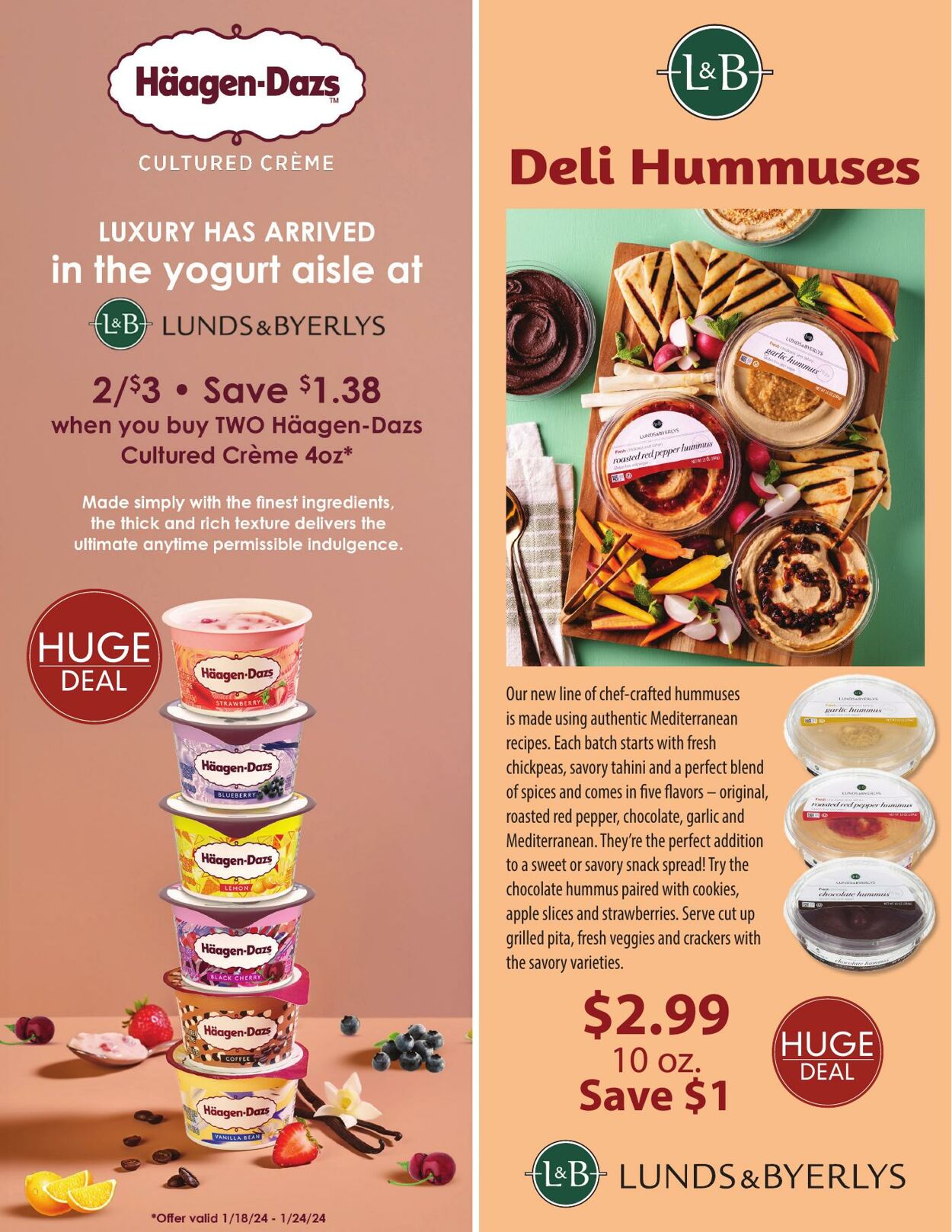 Weekly ad Lunds & Byerlys 01/18/2024 - 01/24/2024