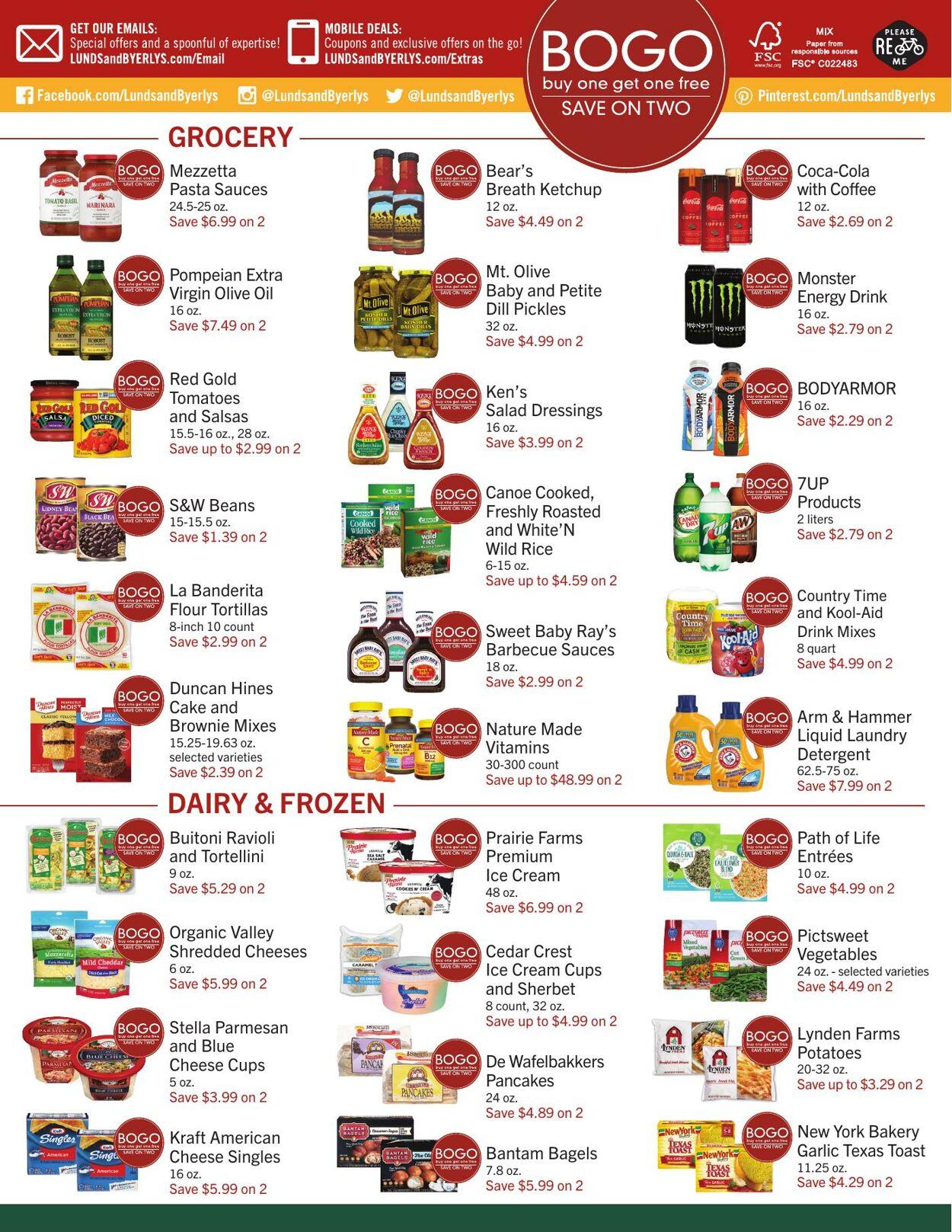 Weekly ad Lunds & Byerlys 03/10/2022 - 03/16/2022