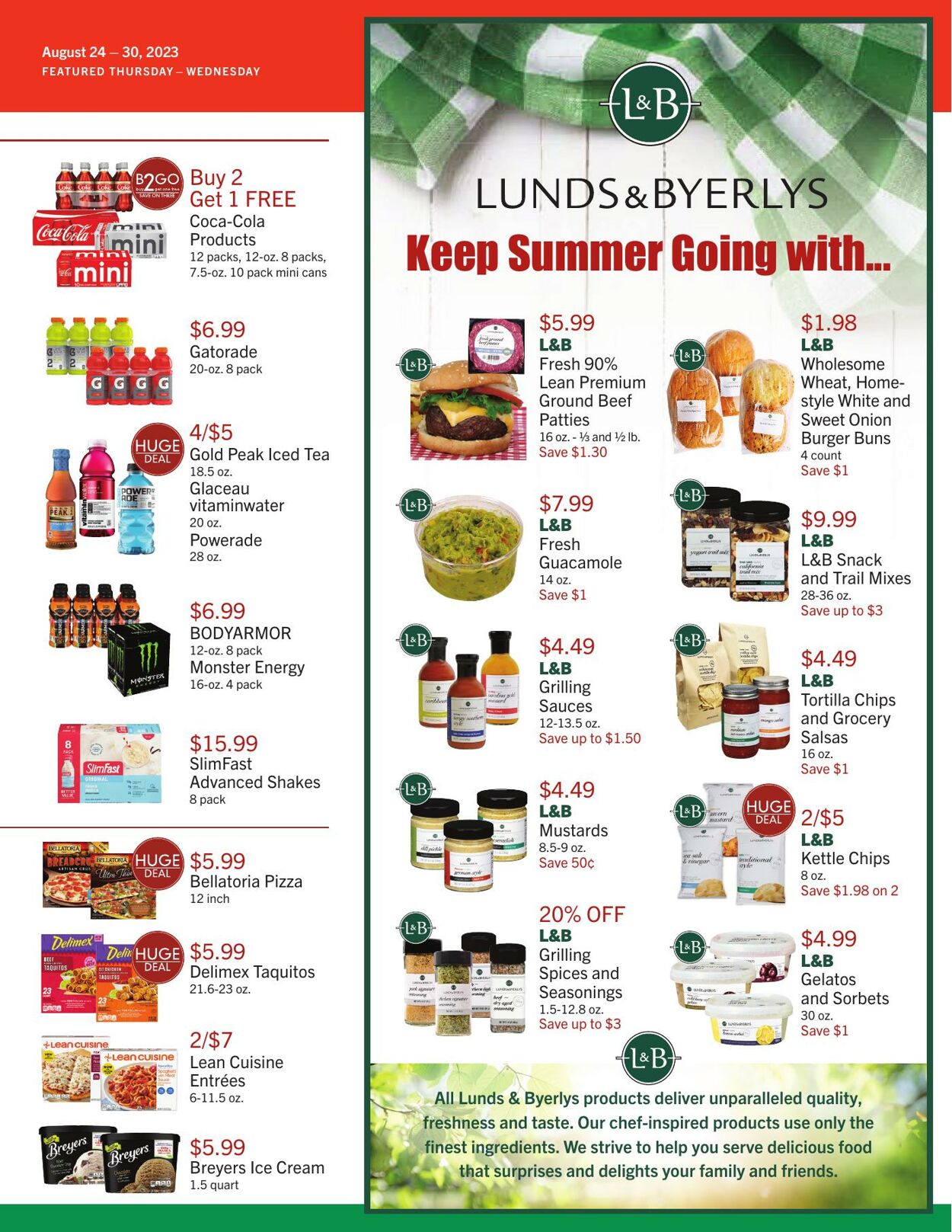Weekly ad Lunds & Byerlys 08/24/2023 - 08/30/2023