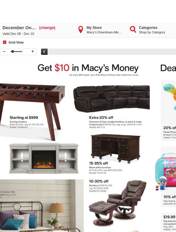 Weekly ad Macy's 12/08/2022 - 12/10/2022