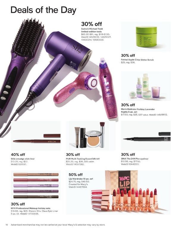 Weekly ad Macy's 12/08/2022 - 12/10/2022