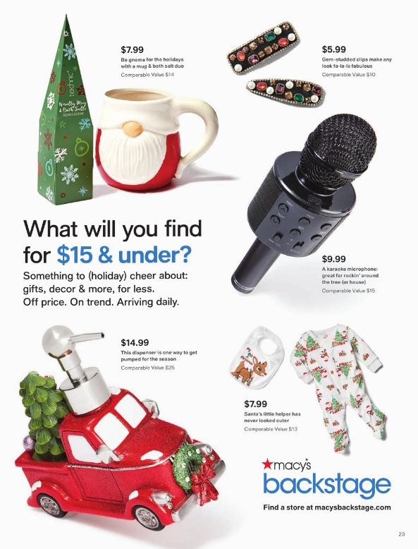 Weekly ad Macy's 12/08/2022 - 12/10/2022