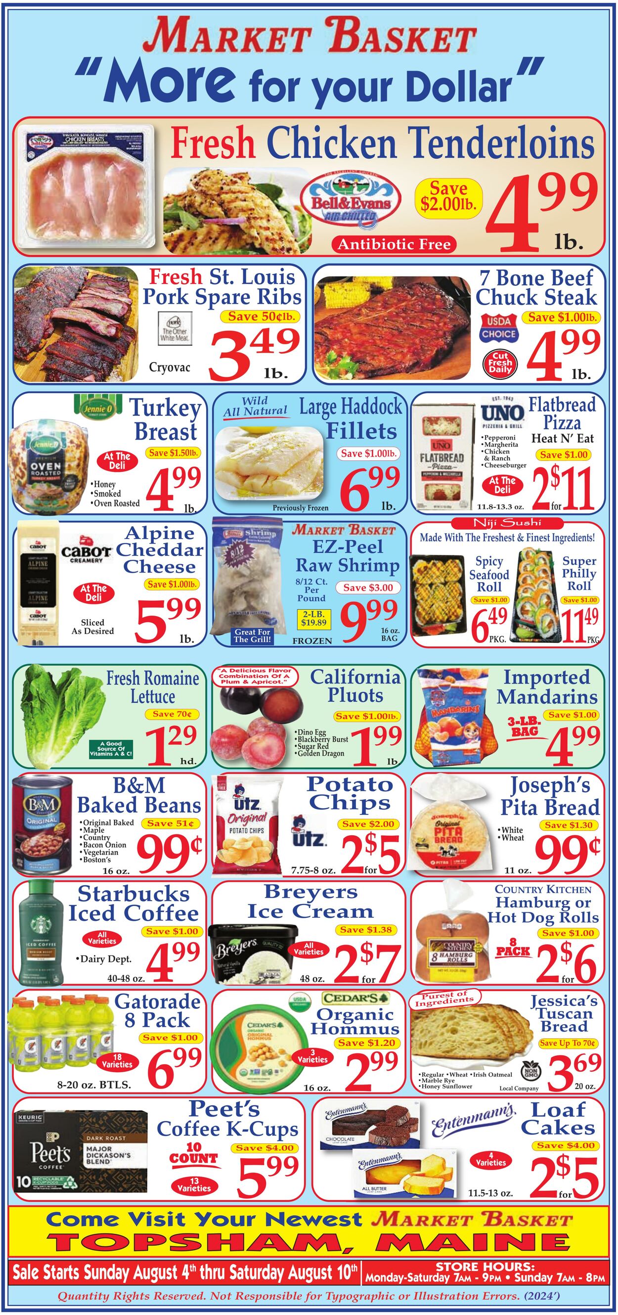 Weekly ad Market Basket 08/04/2024 - 08/10/2024