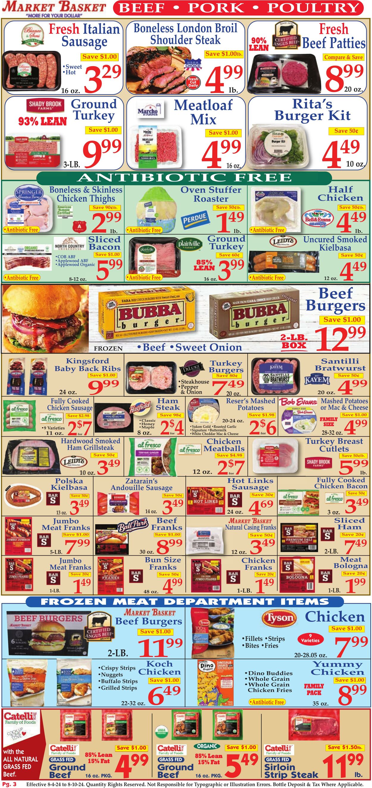 Weekly ad Market Basket 08/04/2024 - 08/10/2024