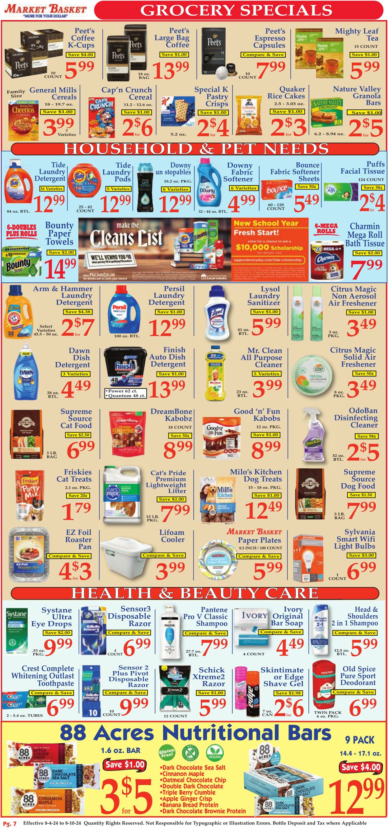 Weekly ad Market Basket 08/04/2024 - 08/10/2024