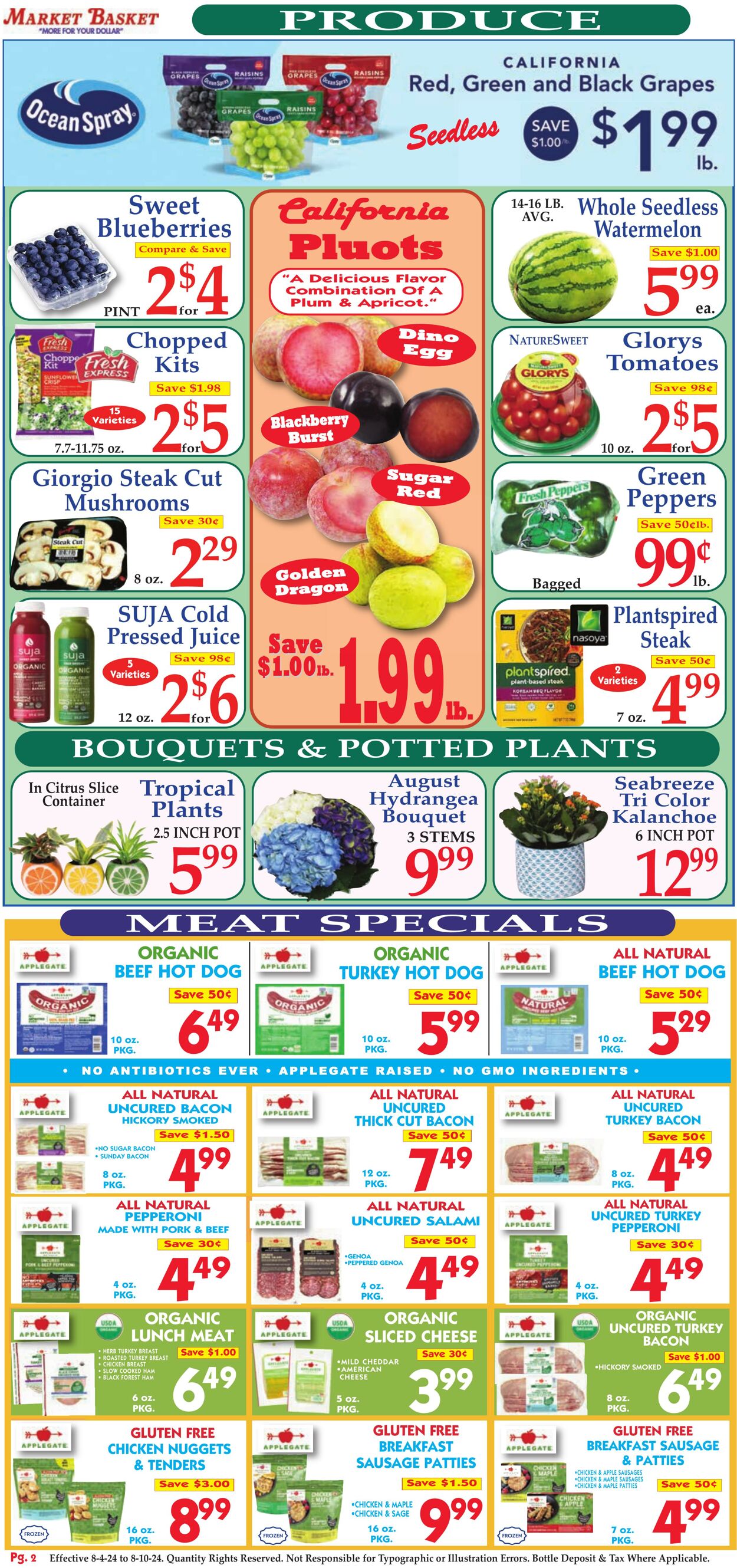 Weekly ad Market Basket 08/04/2024 - 08/10/2024