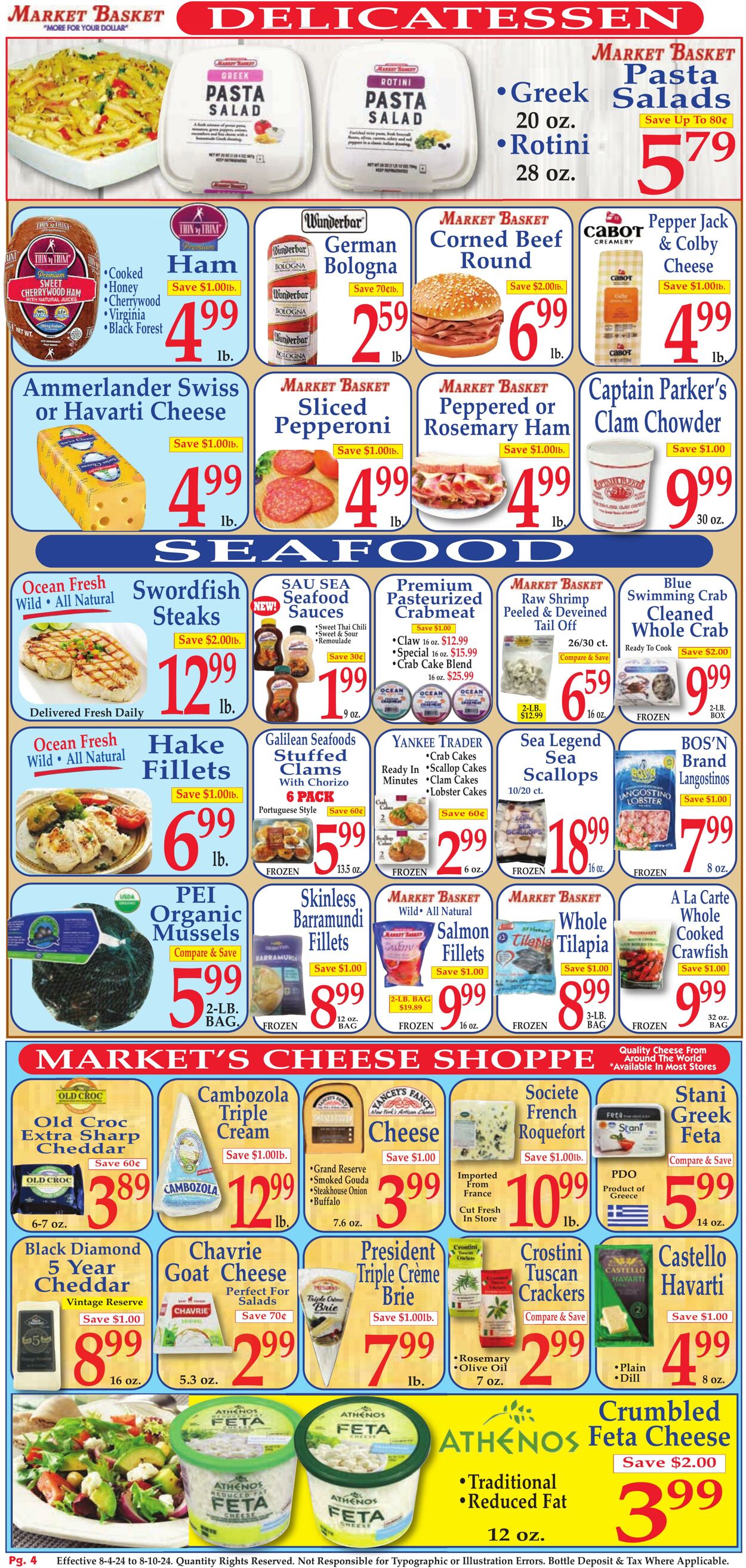 Weekly ad Market Basket 08/04/2024 - 08/10/2024