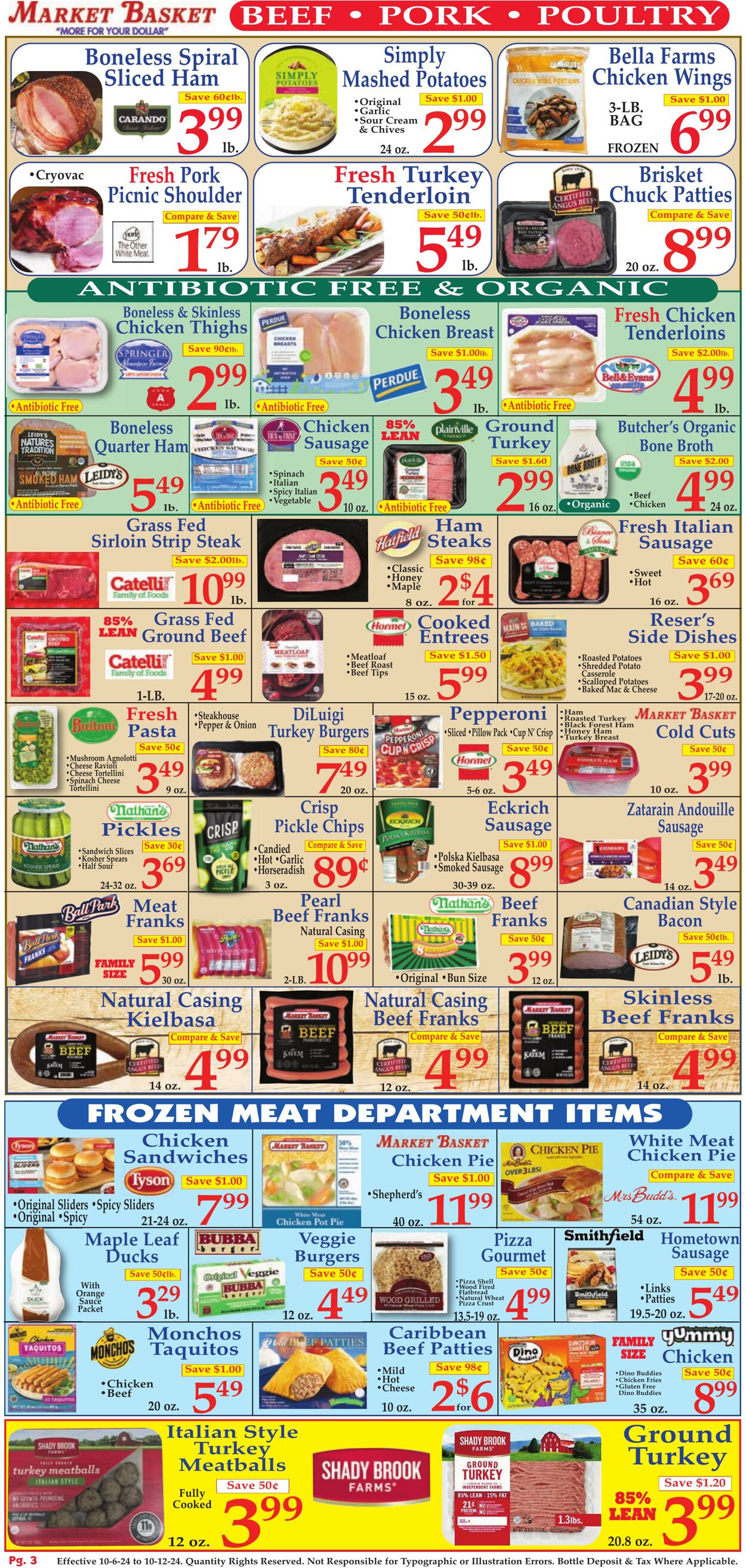 Weekly ad Market Basket 10/06/2024 - 10/12/2024