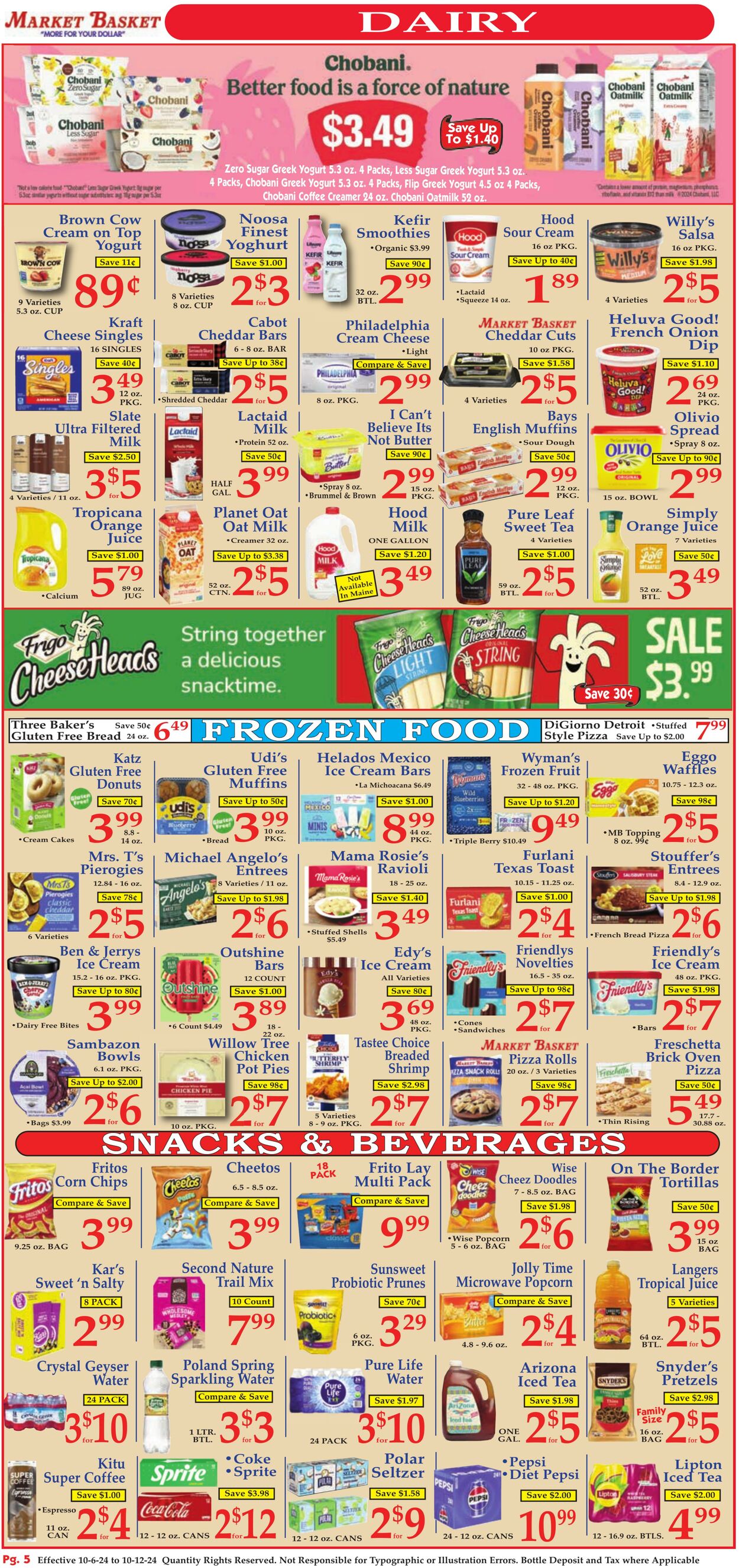 Weekly ad Market Basket 10/06/2024 - 10/12/2024