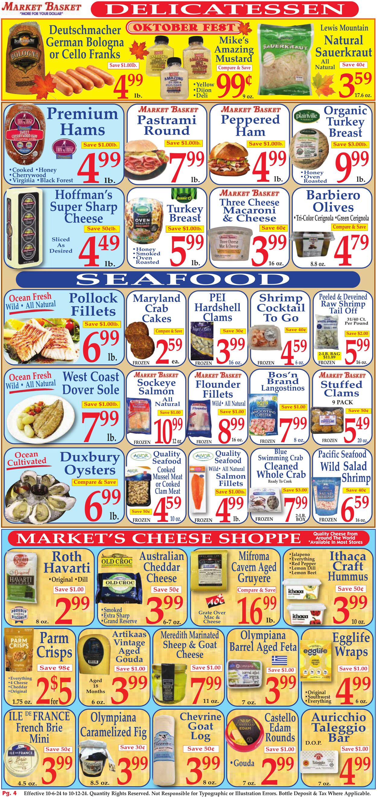 Weekly ad Market Basket 10/06/2024 - 10/12/2024