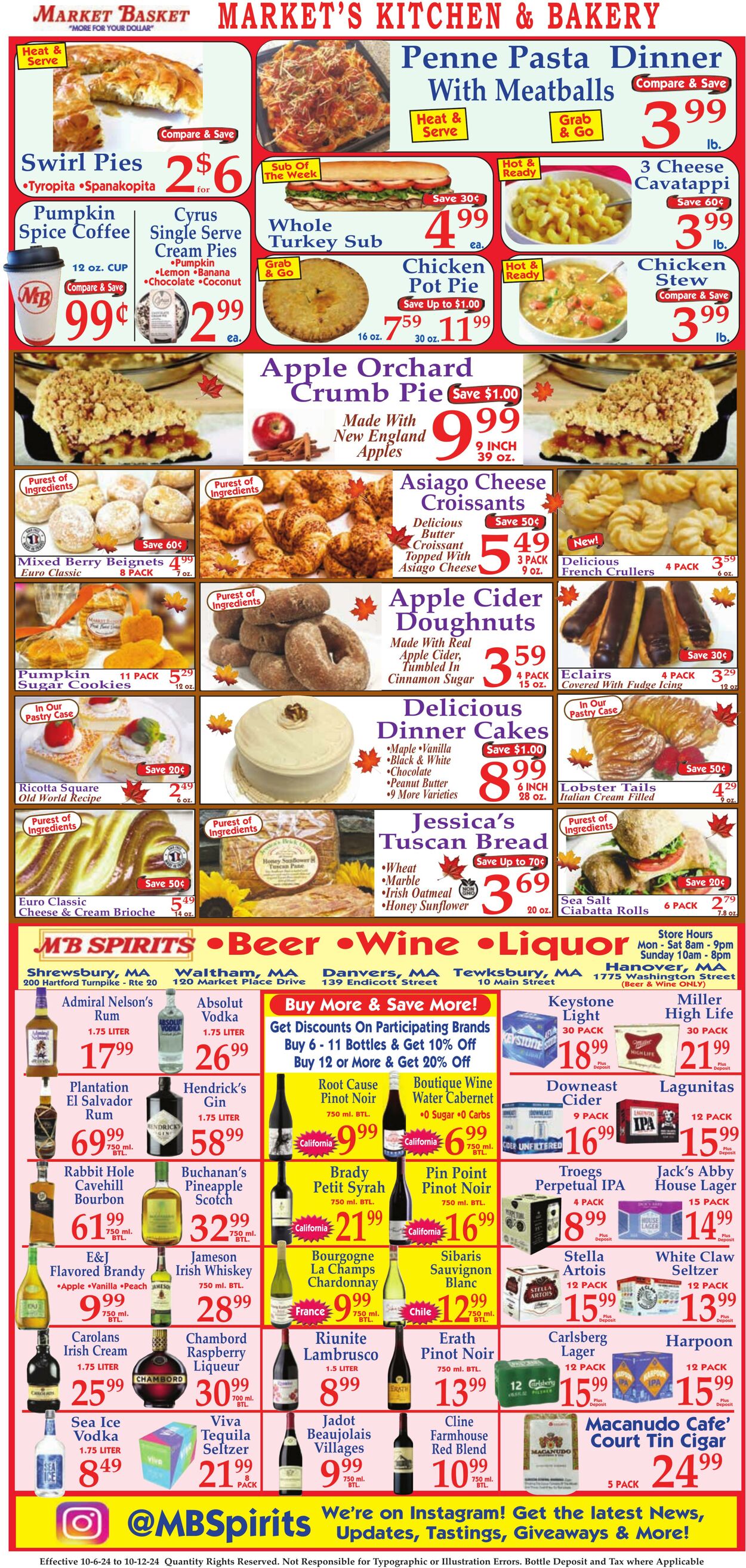 Weekly ad Market Basket 10/06/2024 - 10/12/2024