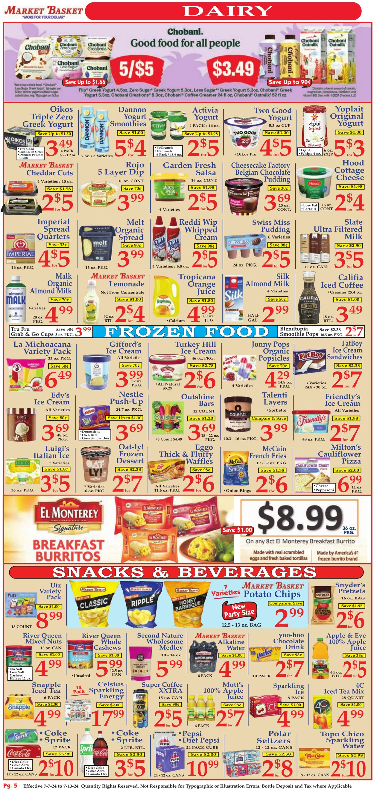 Weekly ad Market Basket 07/07/2024 - 07/13/2024