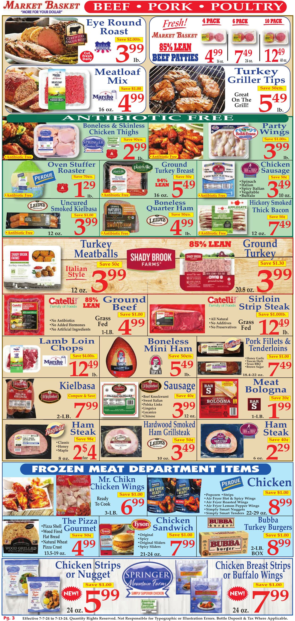 Weekly ad Market Basket 07/07/2024 - 07/13/2024