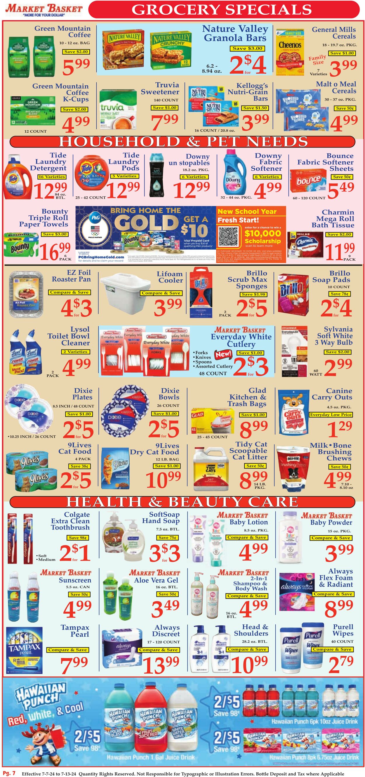 Weekly ad Market Basket 07/07/2024 - 07/13/2024