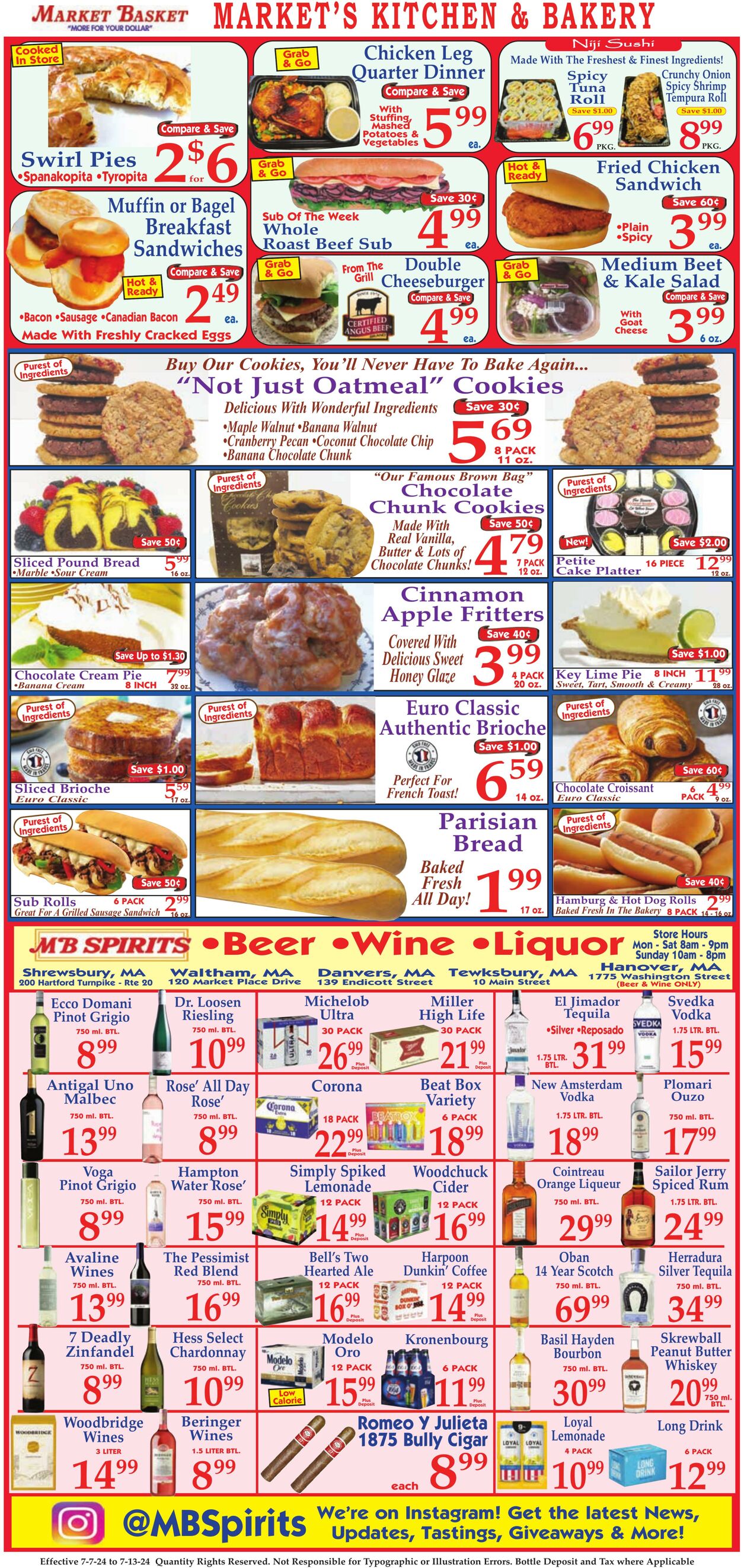 Weekly ad Market Basket 07/07/2024 - 07/13/2024