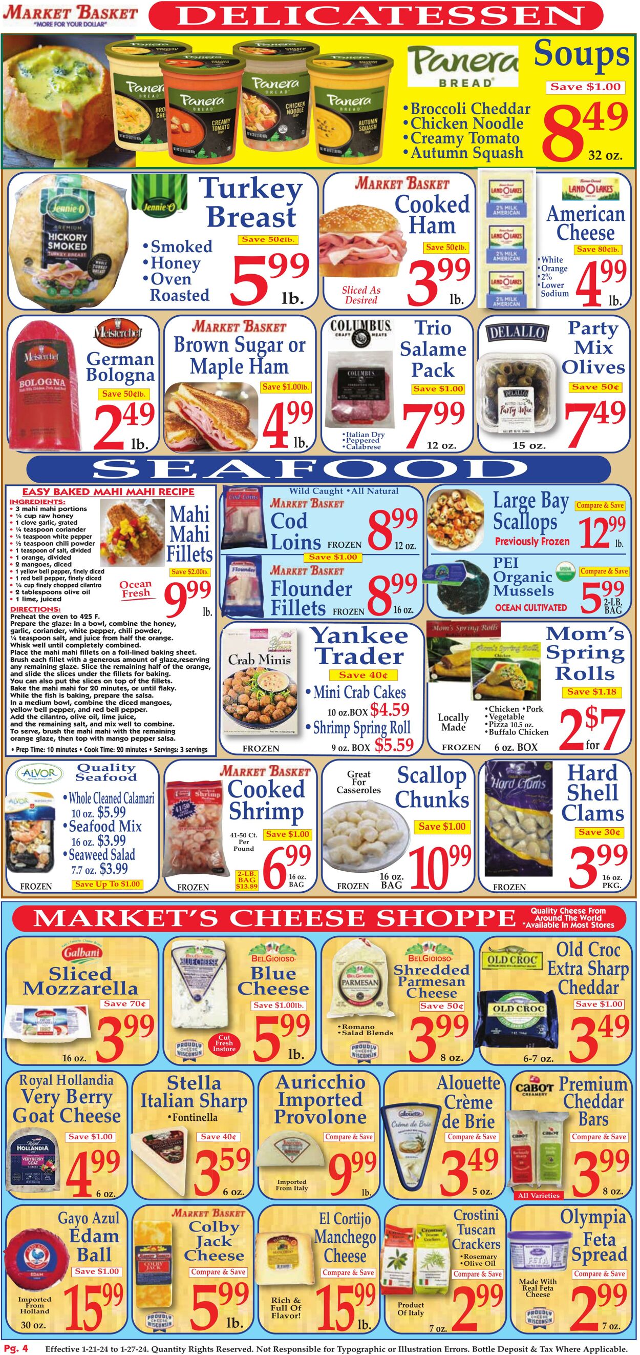 Weekly ad Market Basket 01/21/2024 - 01/27/2024