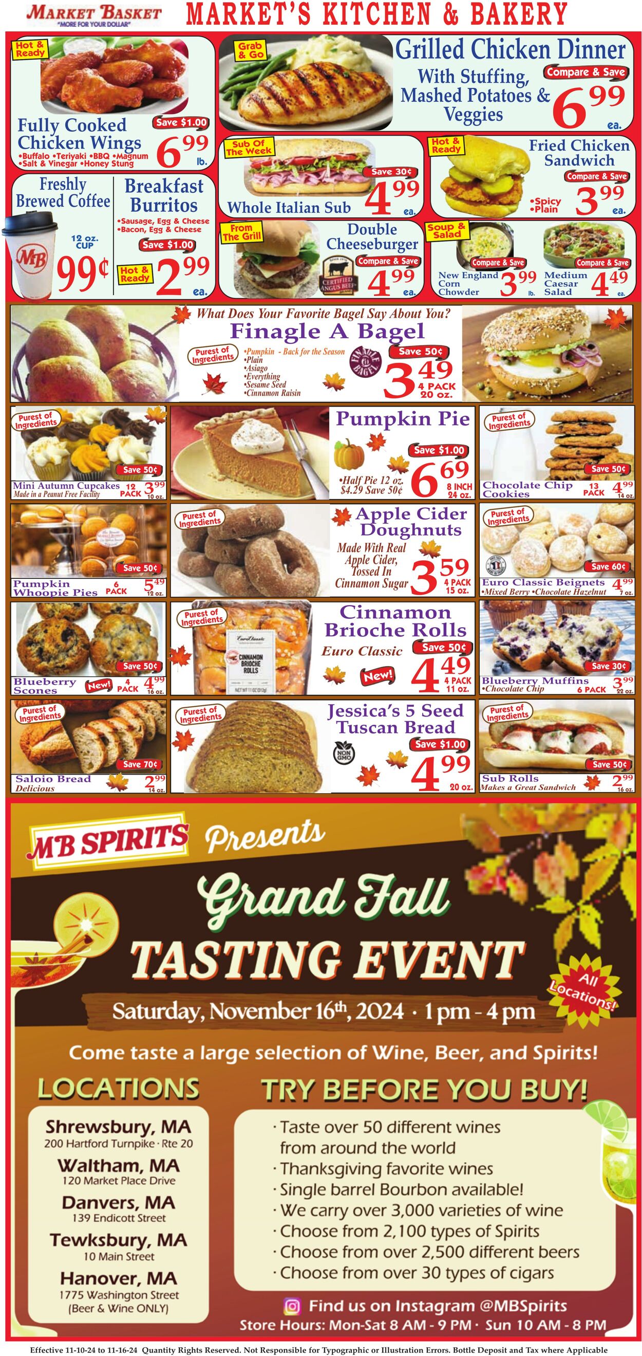 Weekly ad Market Basket 11/10/2024 - 11/16/2024