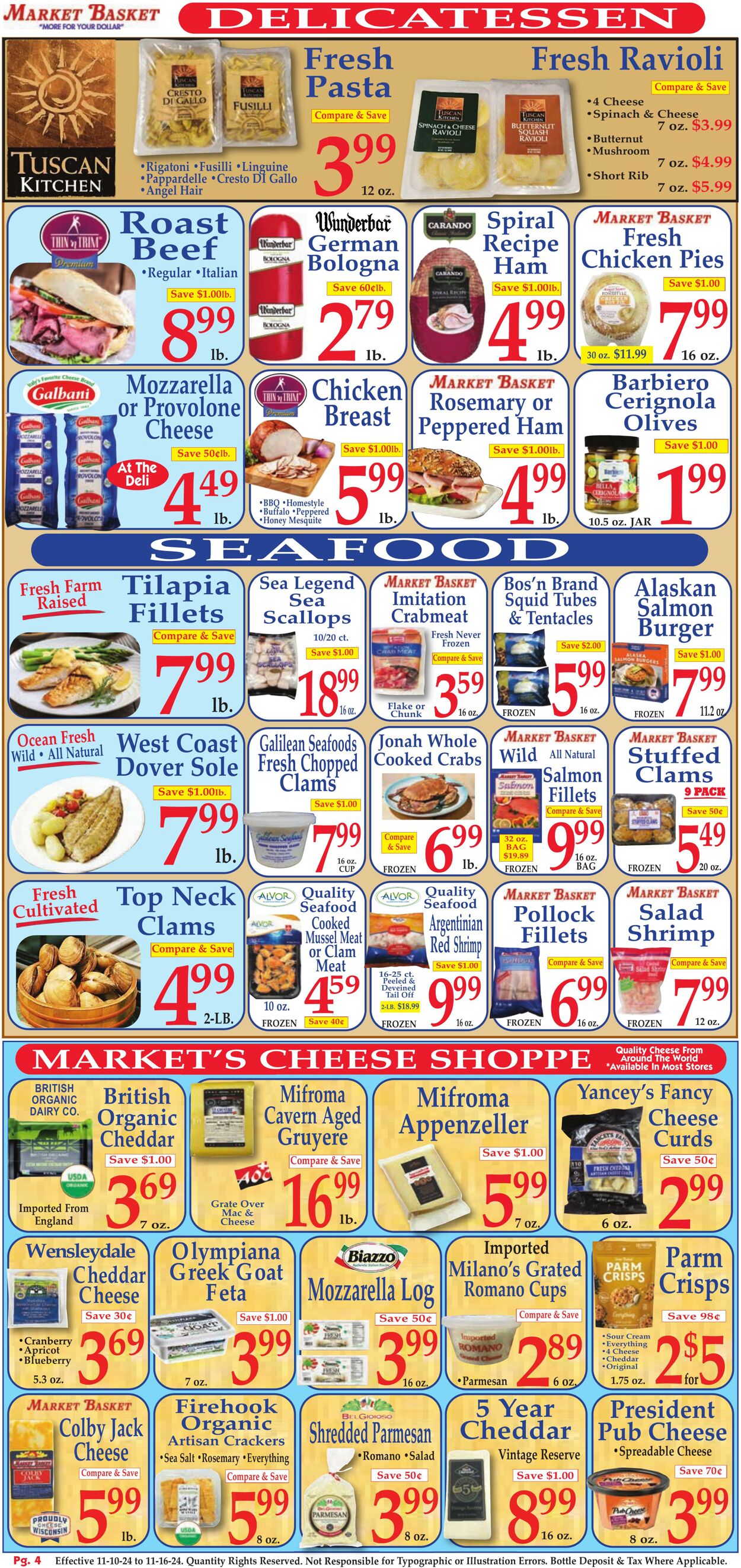 Weekly ad Market Basket 11/10/2024 - 11/16/2024