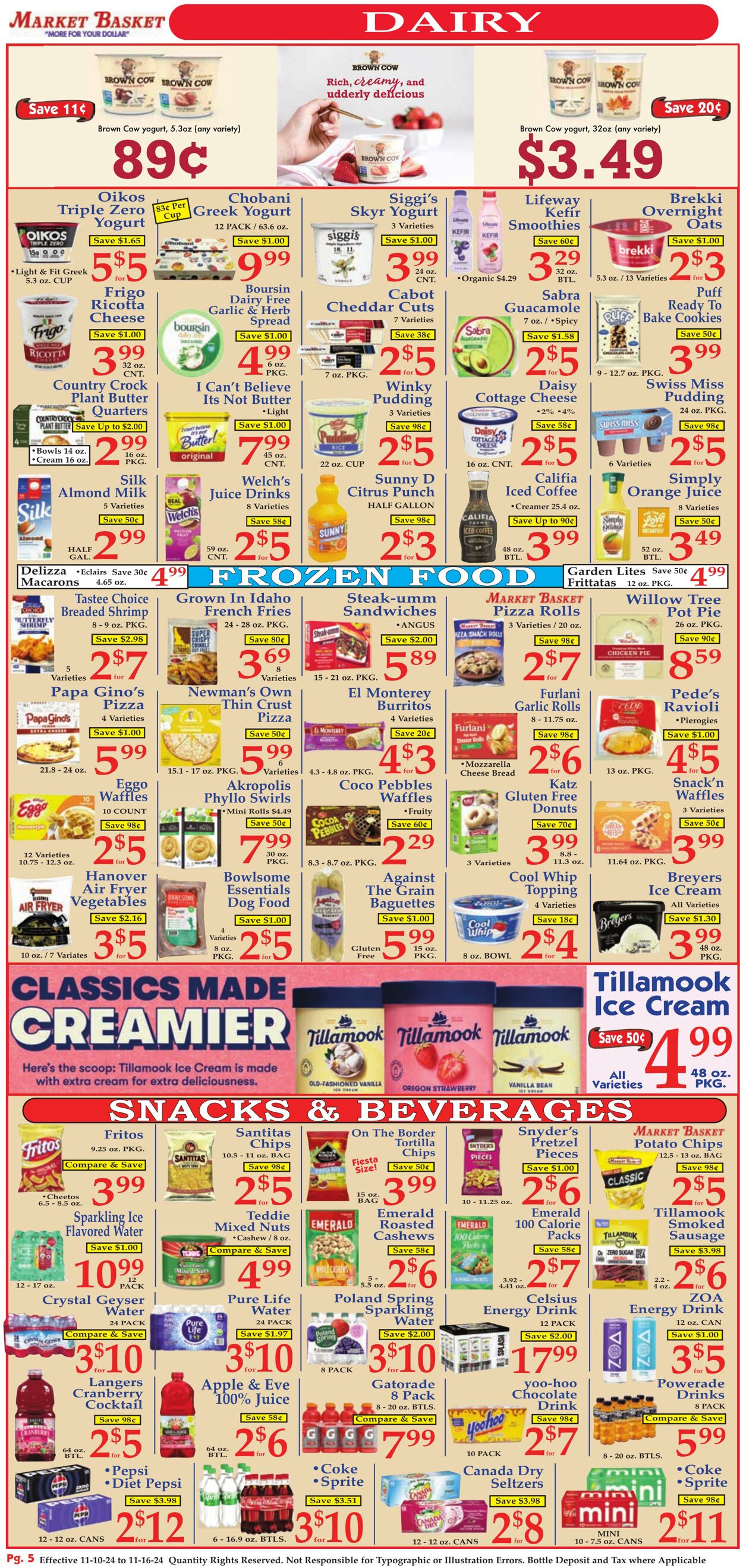 Weekly ad Market Basket 11/10/2024 - 11/16/2024