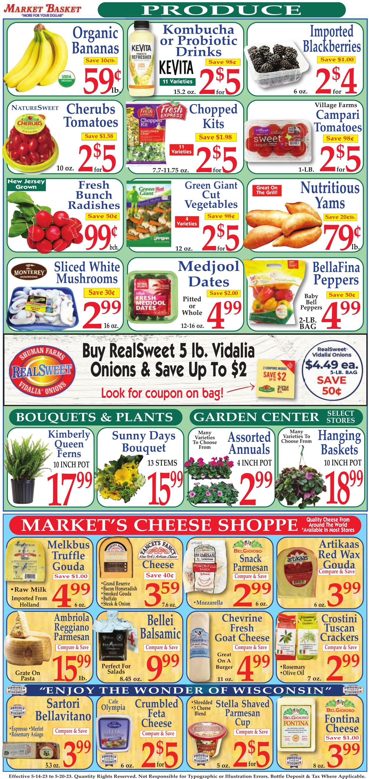 Weekly ad Market Basket 05/14/2023 - 05/20/2023