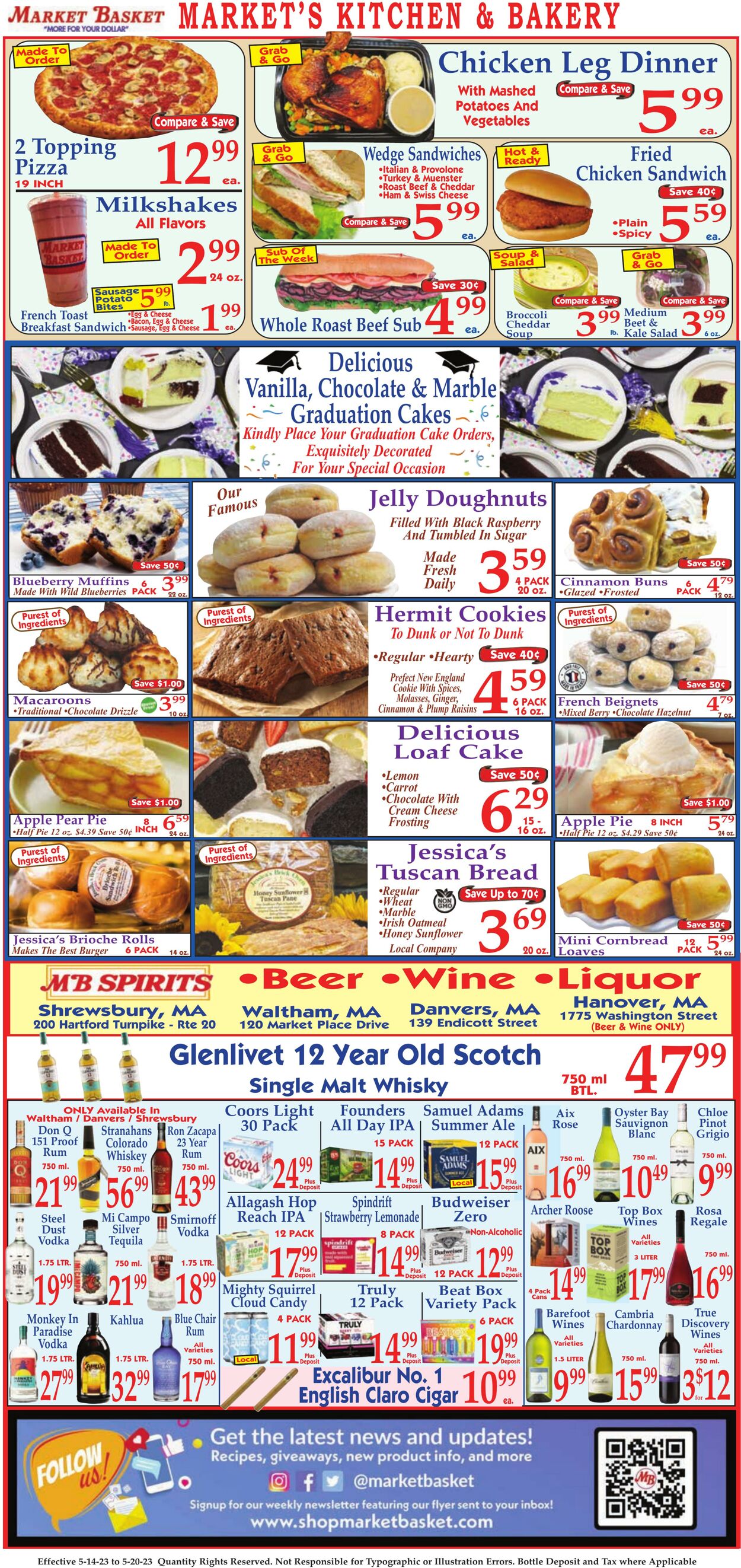 Weekly ad Market Basket 05/14/2023 - 05/20/2023