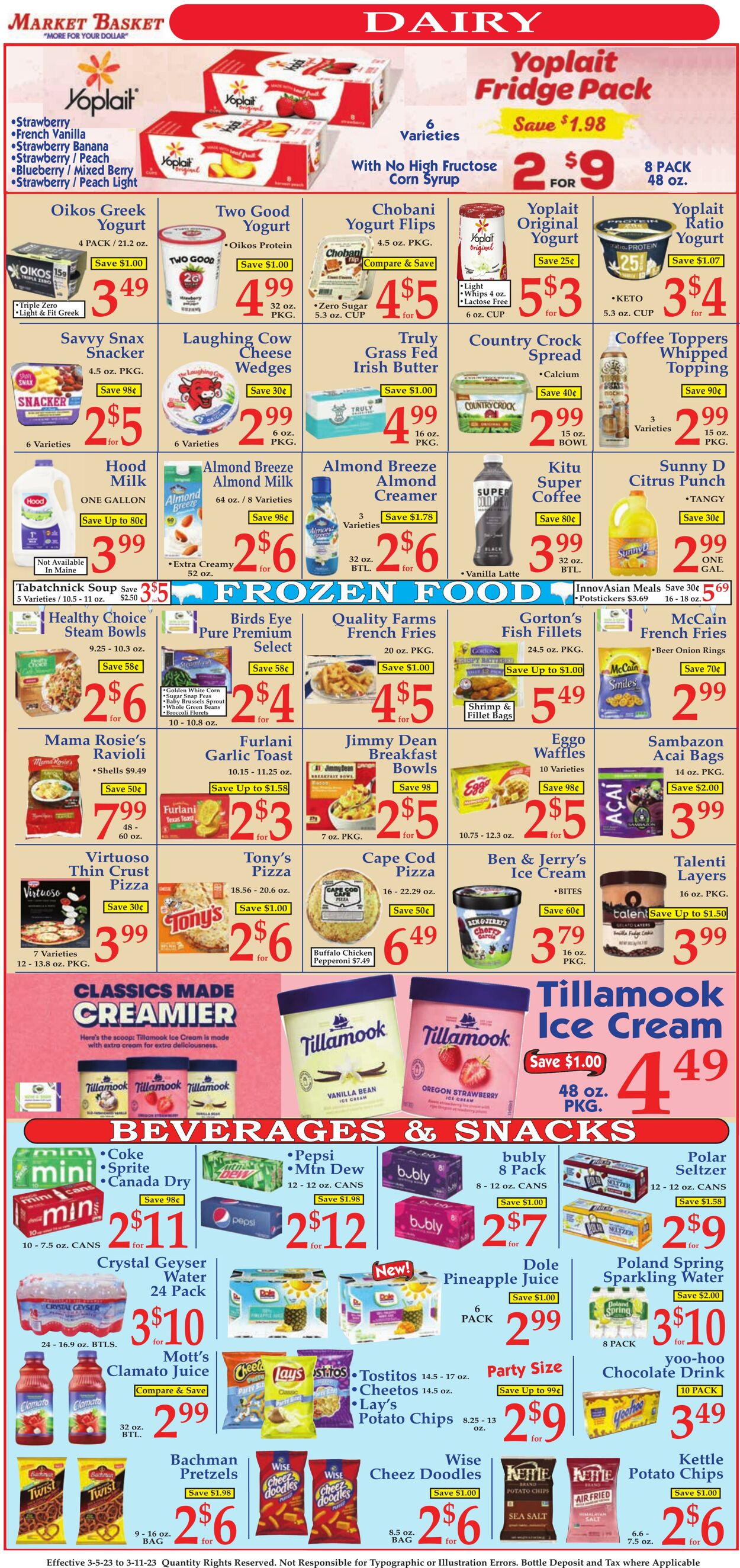 Weekly ad Market Basket 03/05/2023 - 03/11/2023