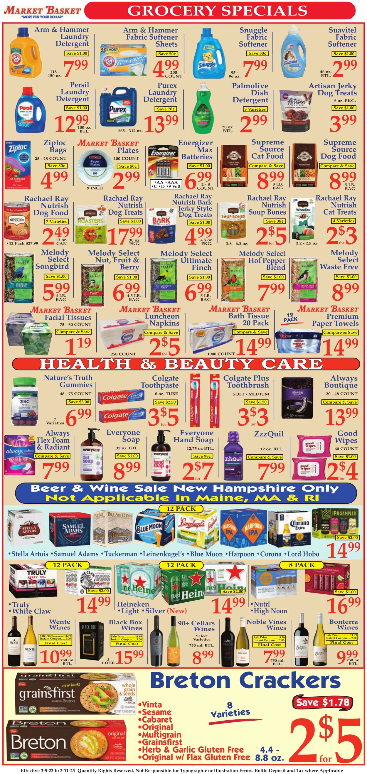 Weekly ad Market Basket 03/05/2023 - 03/11/2023