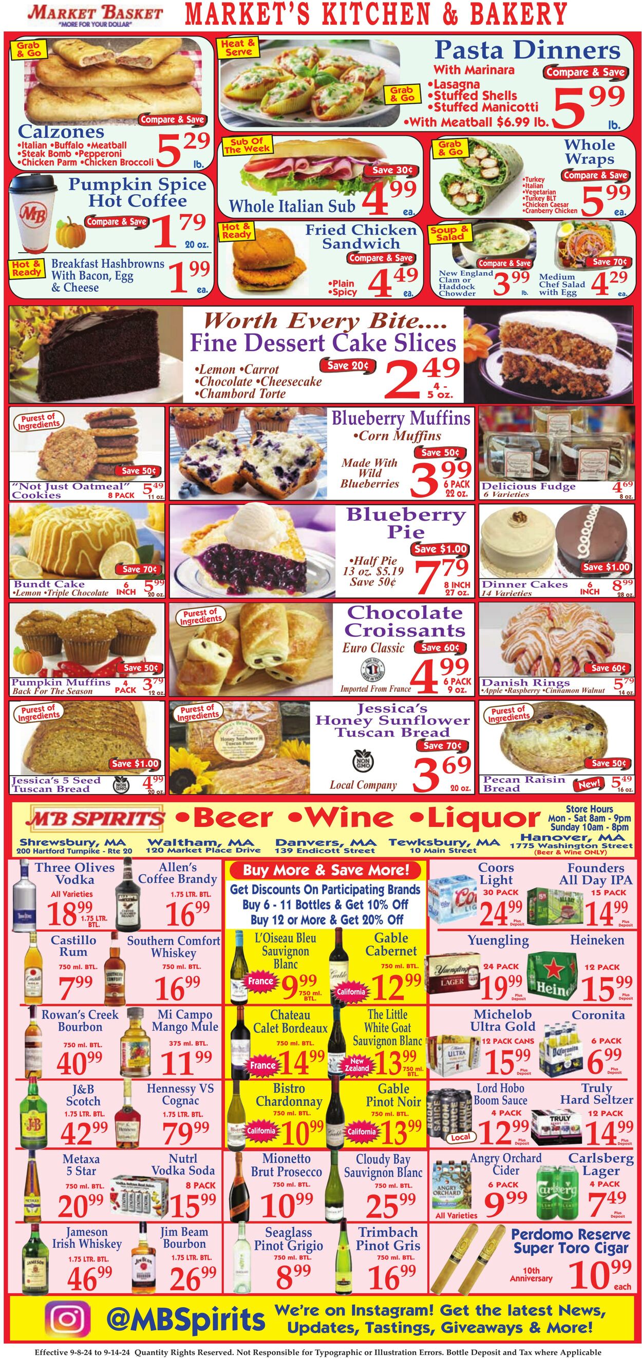 Weekly ad Market Basket 09/08/2024 - 09/14/2024