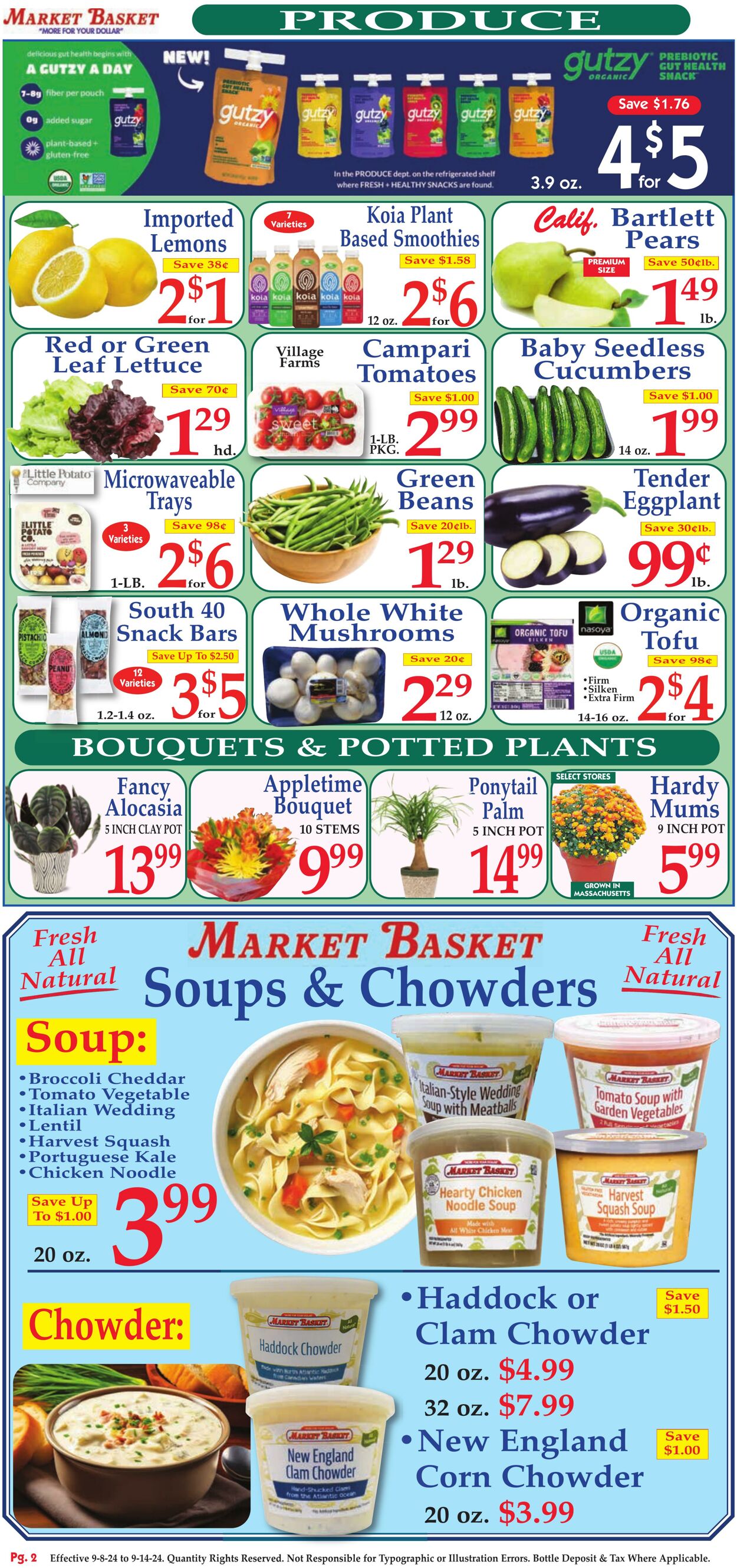 Weekly ad Market Basket 09/08/2024 - 09/14/2024